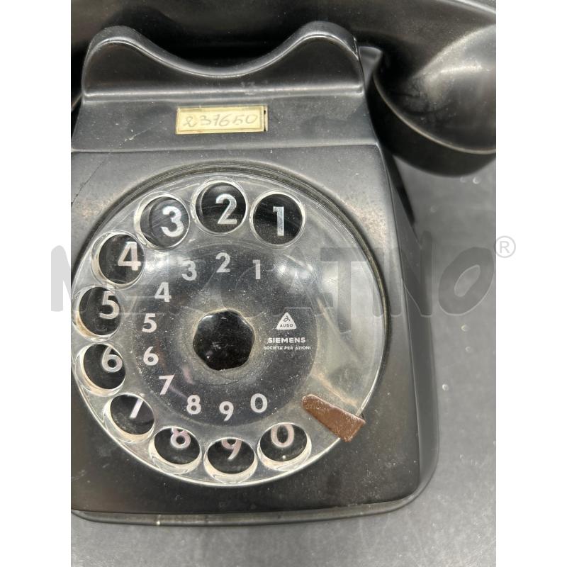 TELEFONO VINTAGE NERO | Mercatino dell'Usato Burolo 2