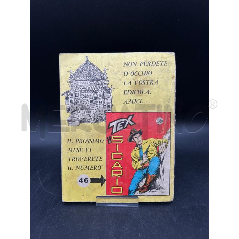 TEX N45 LA VOCE MISTERIOSA NOVEMBRE 1967 | Mercatino dell'Usato Burolo 2