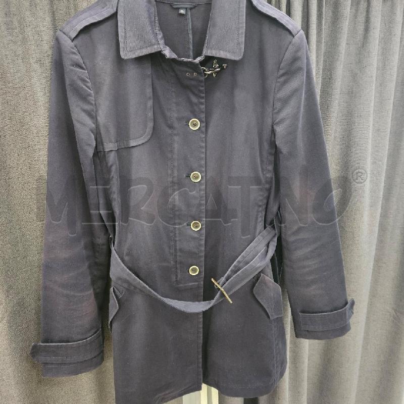 TRENCH DONNA FAY BLU COTONE | Mercatino dell'Usato Burolo 1