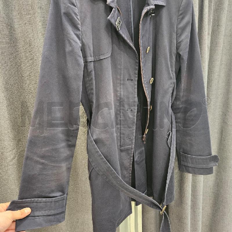 TRENCH DONNA FAY BLU COTONE | Mercatino dell'Usato Burolo 4