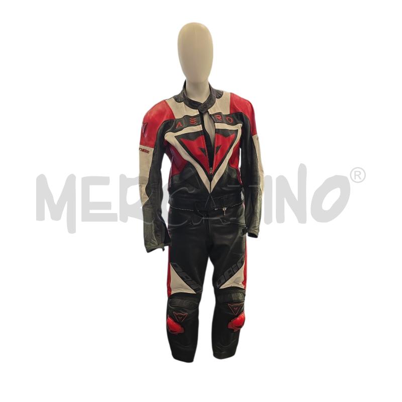 TUTA MOTO DAINESE NERA ROSSA BIANCA TG54 | Mercatino dell'Usato Burolo 1