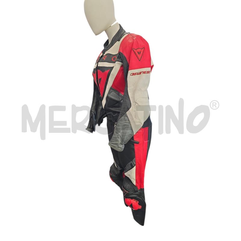 TUTA MOTO DAINESE NERA ROSSA BIANCA TG54 | Mercatino dell'Usato Burolo 2
