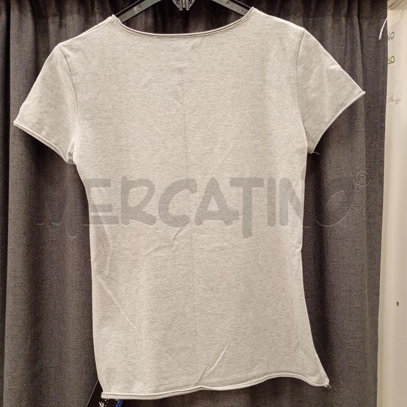 T SHIRT DONNA MAX-CO GRIGIA STRASS  | Mercatino dell'Usato Burolo 2