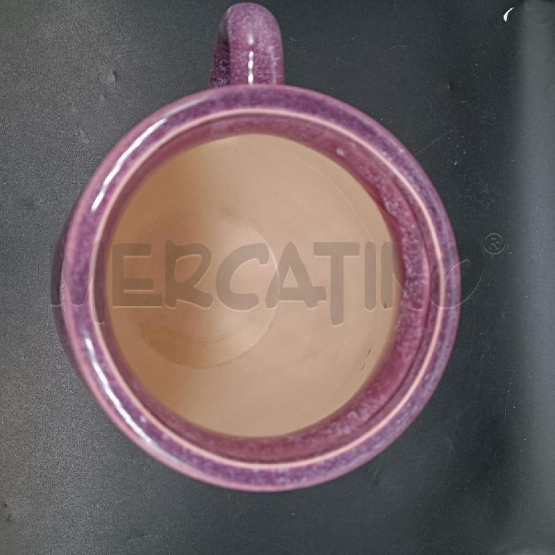 VASO CARAFFA TERRACOTTA VIOLA | Mercatino dell'Usato Burolo 2