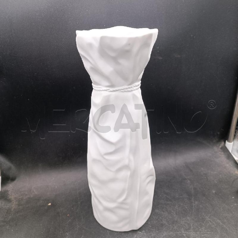 VASO CERAMICA BIANCA KAISER | Mercatino dell'Usato Burolo 1