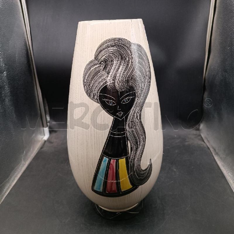 VASO CERAMICA CMF CON PICCOLA SCHEGGIATURA | Mercatino dell'Usato Burolo 1