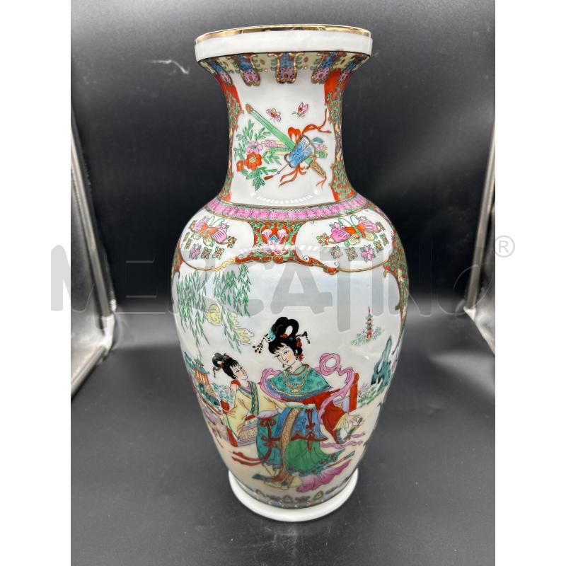 VASO CERAMICA ORIENTALE H35CM | Mercatino dell'Usato Burolo 2