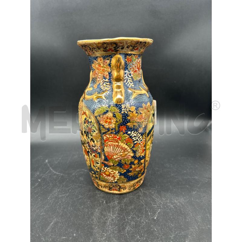 VASO CERAMICA ORIENTALE SATSUMA H21CM | Mercatino dell'Usato Burolo 2