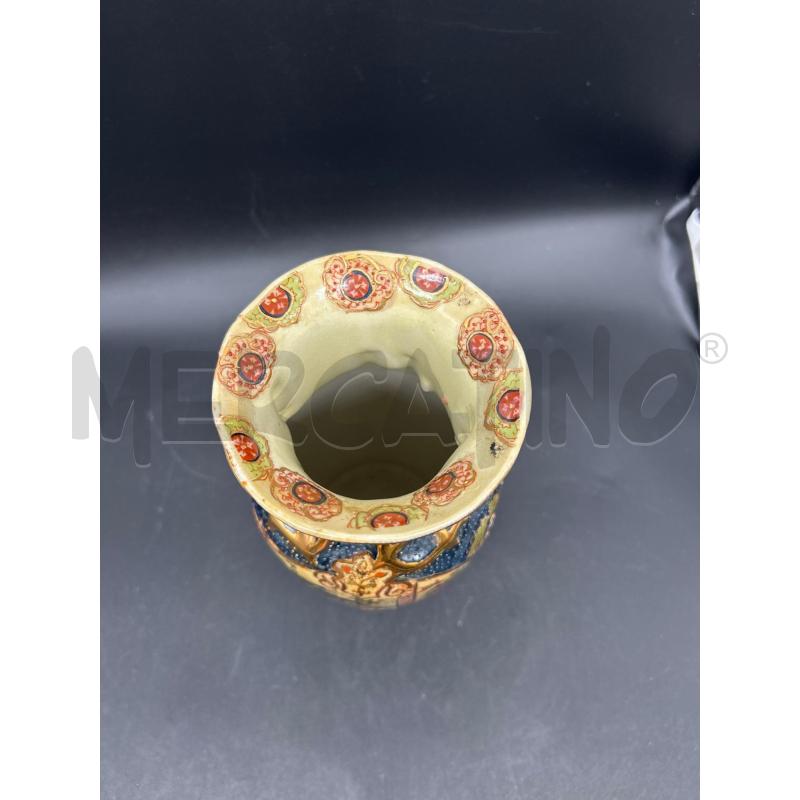 VASO CERAMICA ORIENTALE SATSUMA H21CM | Mercatino dell'Usato Burolo 3