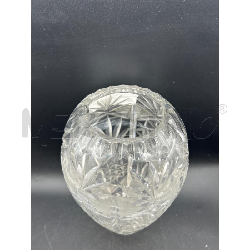 VASO CRISTALLO H24CM | Mercatino dell'Usato Burolo 2