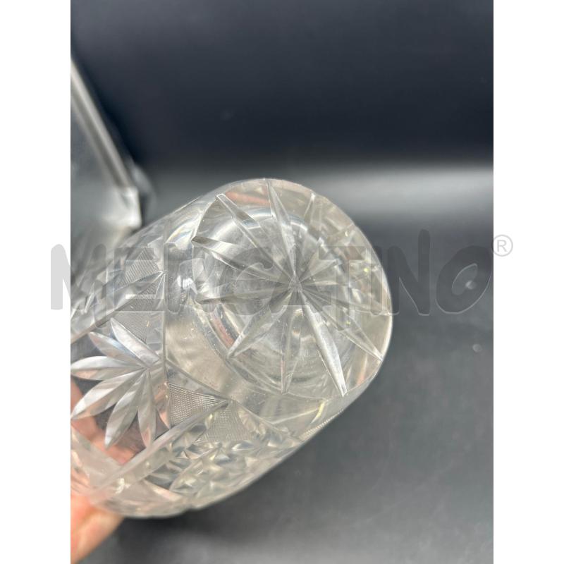VASO CRISTALLO H24CM | Mercatino dell'Usato Burolo 3