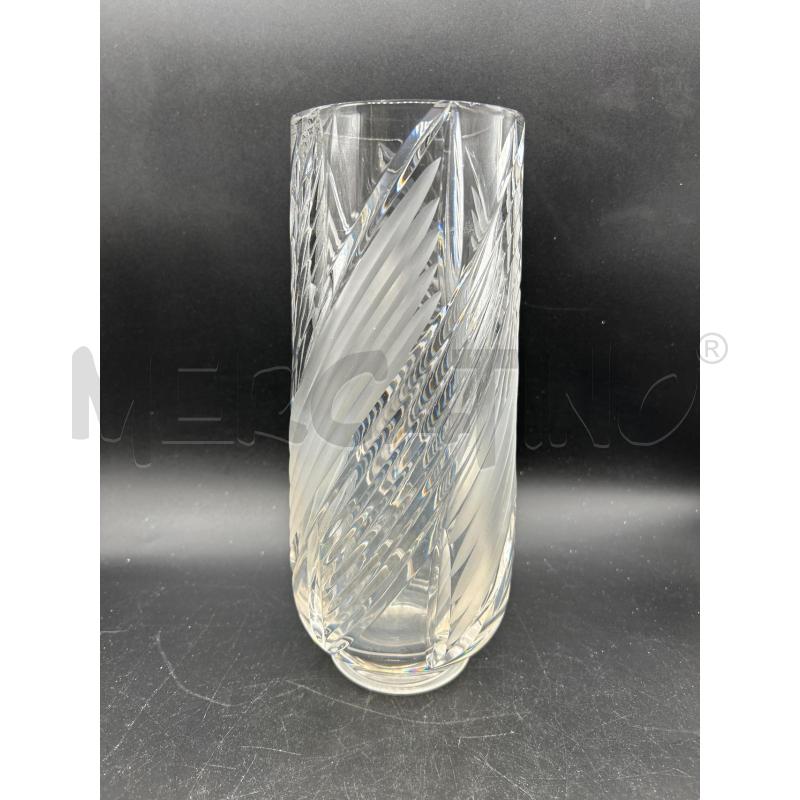 VASO CRISTALLO H26CM | Mercatino dell'Usato Burolo 1