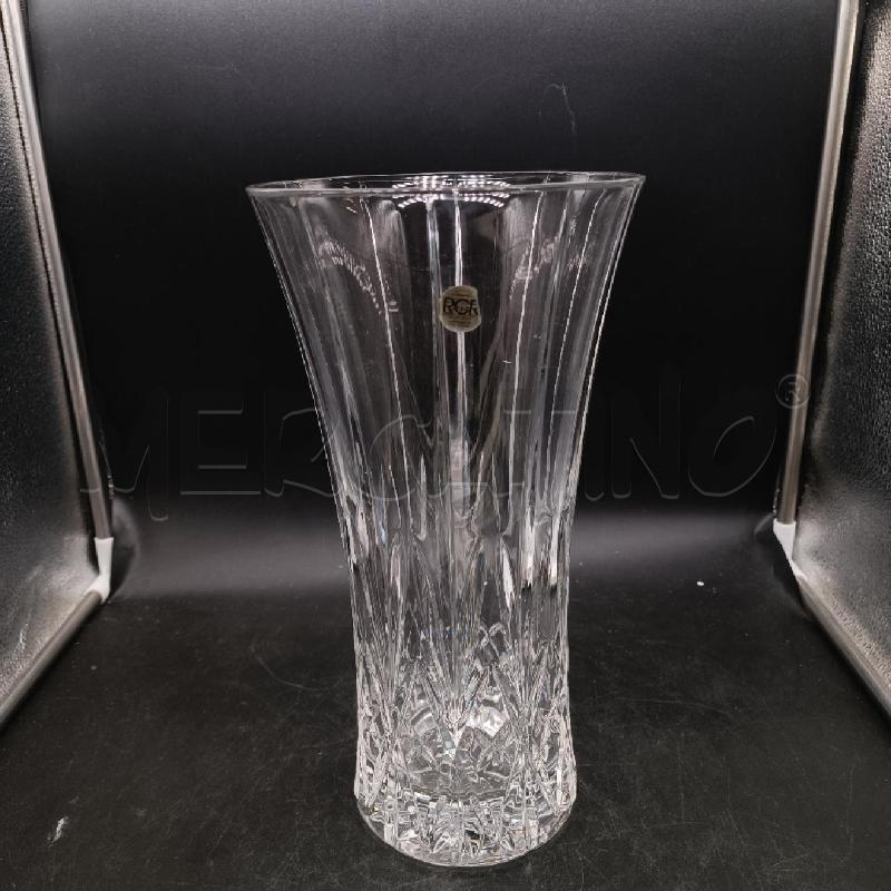 VASO CRISTALLO RCR H30CM | Mercatino dell'Usato Burolo 1
