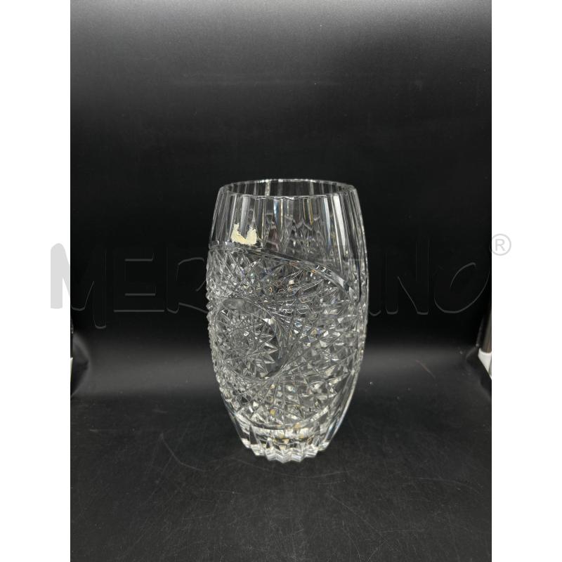 VASO CRISTALLO VARORATO | Mercatino dell'Usato Burolo 1