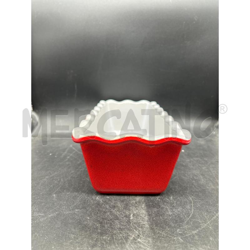 VASO EMILIE HENRY ROSSO CERAMICA | Mercatino dell'Usato Burolo 3