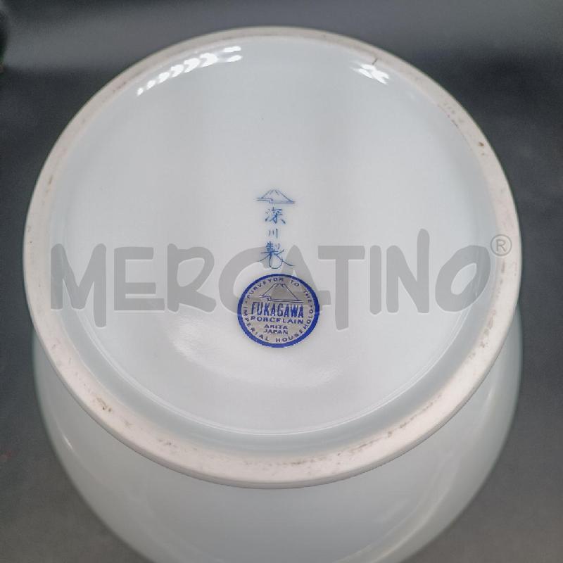 VASO FUKAGAWA CON FIORI | Mercatino dell'Usato Burolo 3
