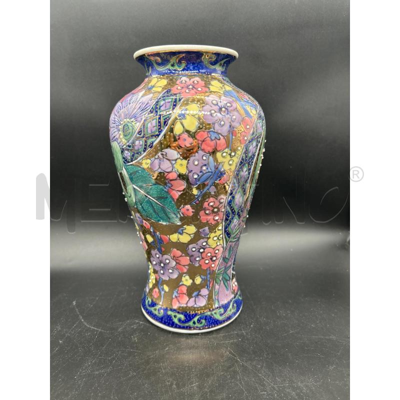 VASO ORIENTALE CERAMICA H25CM | Mercatino dell'Usato Burolo 1
