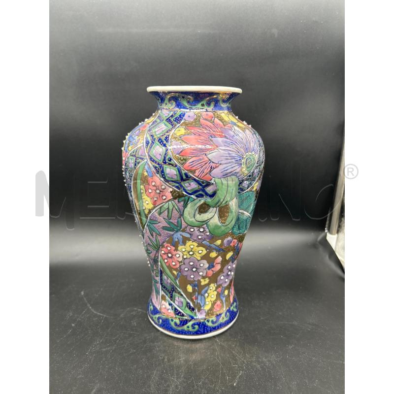 VASO ORIENTALE CERAMICA H25CM | Mercatino dell'Usato Burolo 2