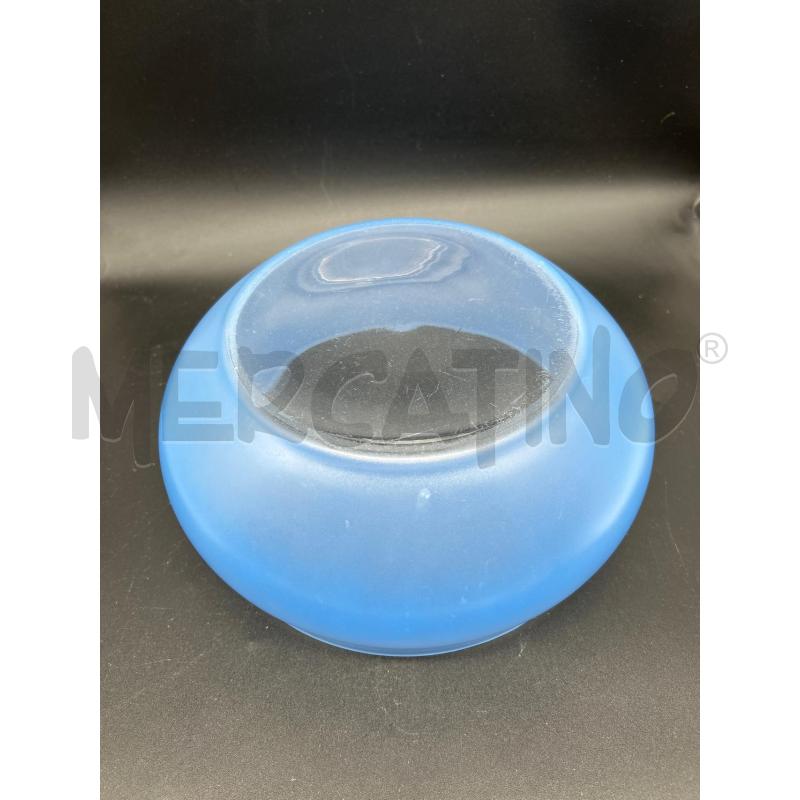 VASO VETRO BLU D22CM | Mercatino dell'Usato Burolo 3