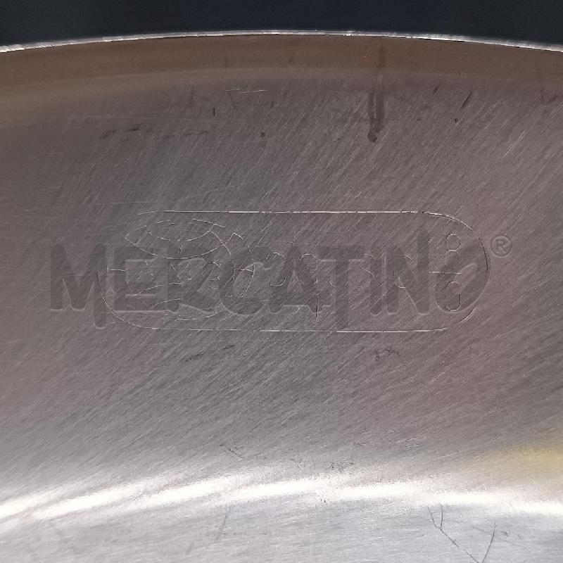 VASSOIO AMC TONDO LEGNO ACCIAIO | Mercatino dell'Usato Burolo 2