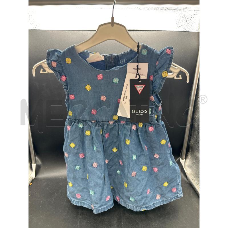 VESTITO BAMBINA GUESS JEANS 6/9 MESI | Mercatino dell'Usato Burolo 1