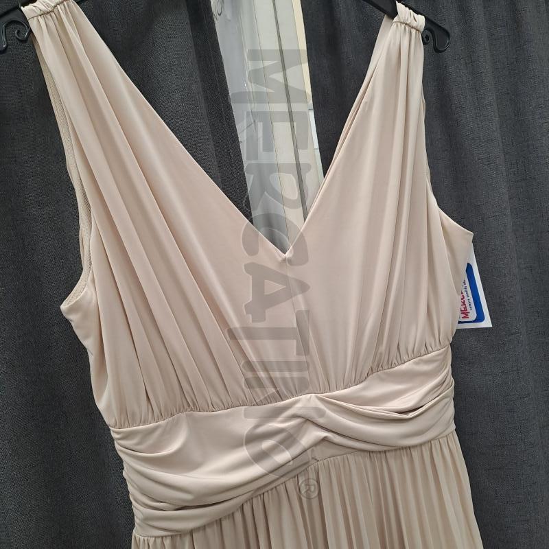 VESTITO DONNA BEIGE GAUDÌ STILE IMPERO | Mercatino dell'Usato Burolo 3