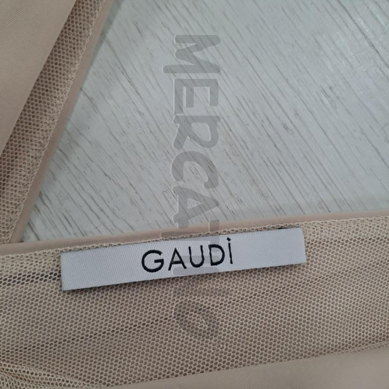 VESTITO DONNA BEIGE GAUDÌ STILE IMPERO | Mercatino dell'Usato Burolo 4
