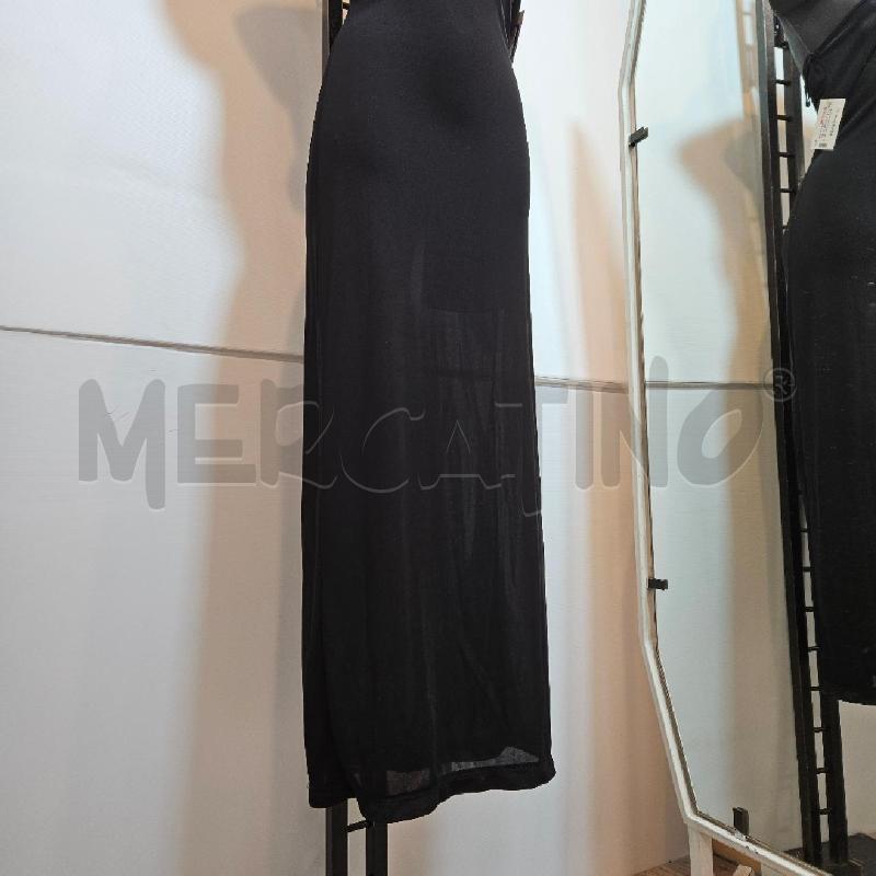 VESTITO DONNA MOTIVI NERO SBRACCIATO LACCETO AL COLLO | Mercatino dell'Usato Burolo 2