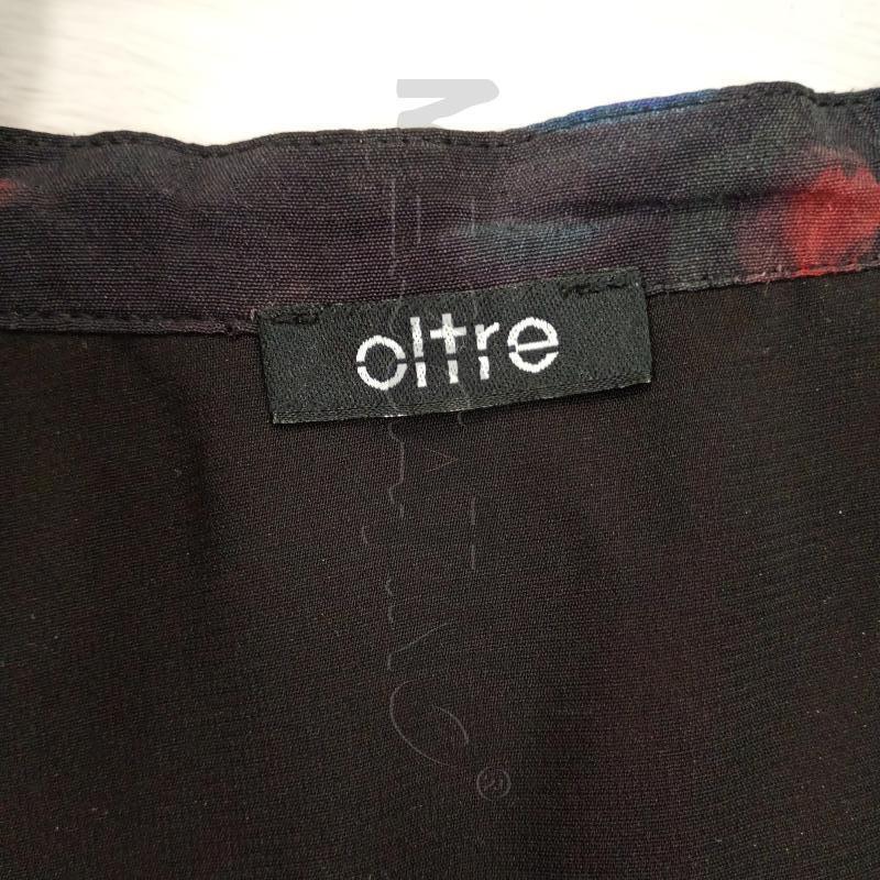 VESTITO DONNA OLTRE NERO FIORIO ROSSO BLU SCOLLO V | Mercatino dell'Usato Burolo 4