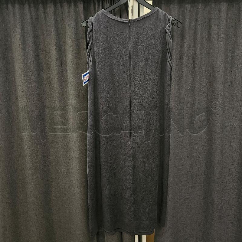 VESTITO DONNA PENNYBLACK GRIGIO CON BALZE SMANICATO | Mercatino dell'Usato Burolo 2