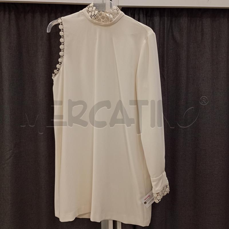 VESTITO DONNA PINKO CREMA SMANICATO/MANICATO | Mercatino dell'Usato Burolo 1