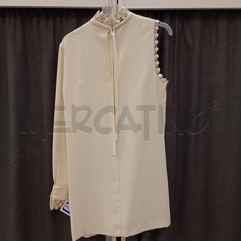 VESTITO DONNA PINKO CREMA SMANICATO/MANICATO | Mercatino dell'Usato Burolo 2