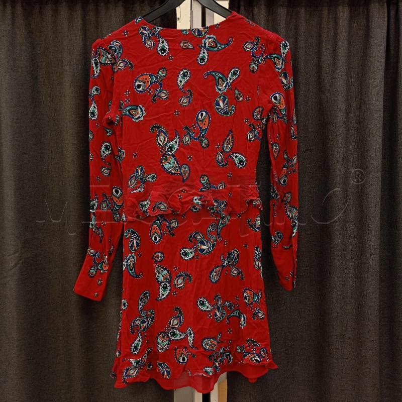 VESTITO DONNA PINKO ROSSO SCOLLO  | Mercatino dell'Usato Burolo 2