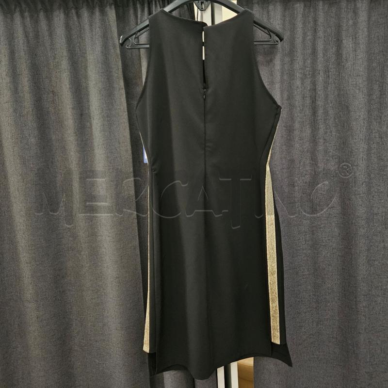 VESTITO DONNA RINASCIMENTO NERO SMANICATO | Mercatino dell'Usato Burolo 2