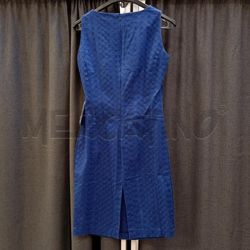 VESTITO DONNA SANDRO FERRONE BLU SMANICATO  | Mercatino dell'Usato Burolo 2