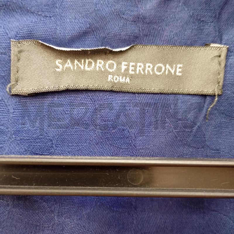 VESTITO DONNA SANDRO FERRONE BLU SMANICATO  | Mercatino dell'Usato Burolo 4