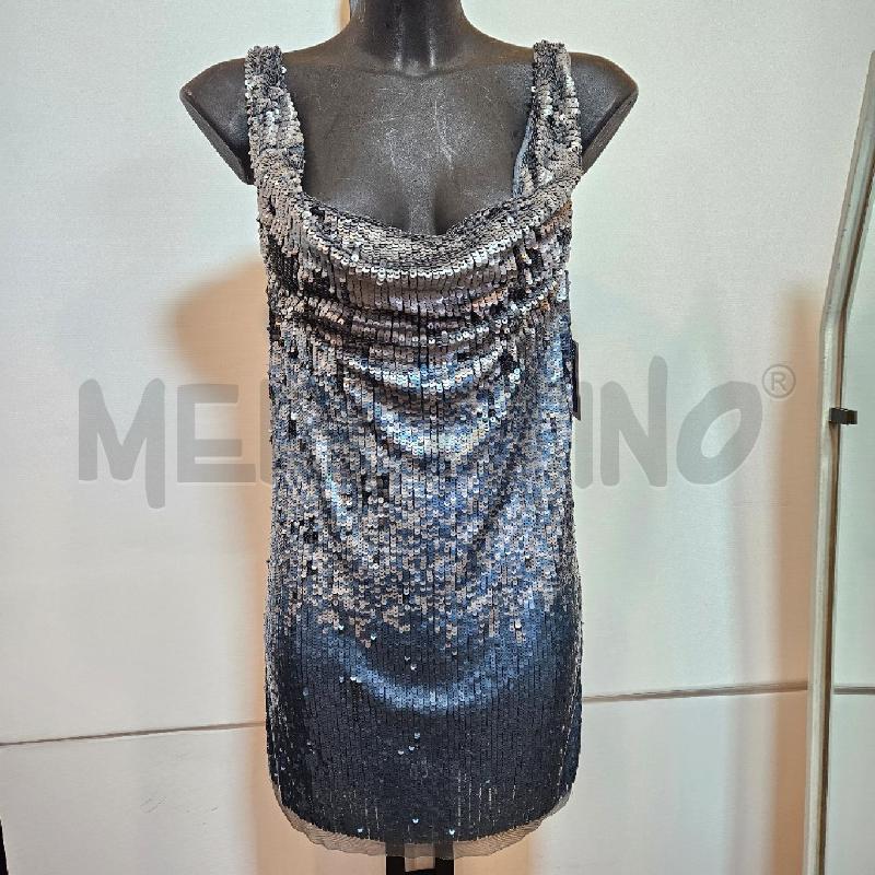 VESTITO DONNA SLVIAN HEACH PEILLETTES GRIGIO | Mercatino dell'Usato Burolo 1