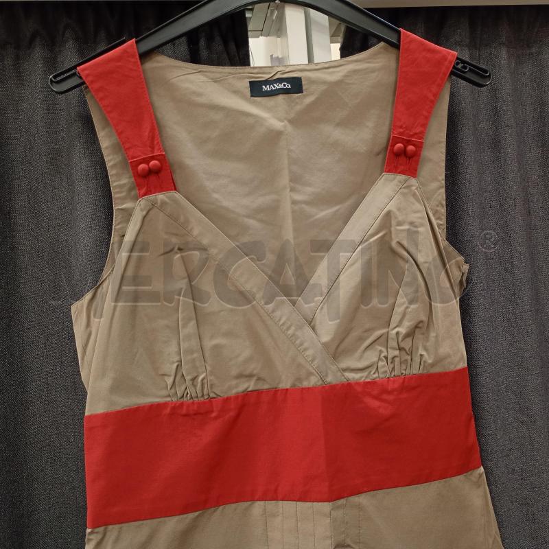 VESTITO DONNA SPALLINA MAX & CO NOCCIOLA VITA BRODOUX  | Mercatino dell'Usato Burolo 3