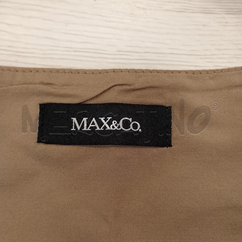 VESTITO DONNA SPALLINA MAX & CO NOCCIOLA VITA BRODOUX  | Mercatino dell'Usato Burolo 4