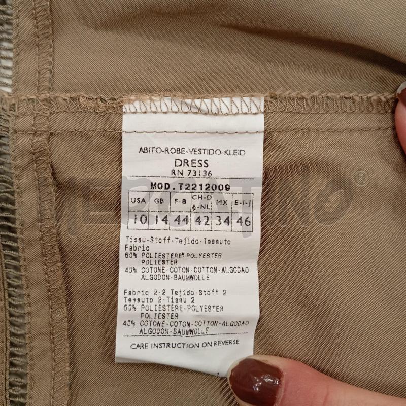 VESTITO DONNA SPALLINA MAX & CO NOCCIOLA VITA BRODOUX  | Mercatino dell'Usato Burolo 5