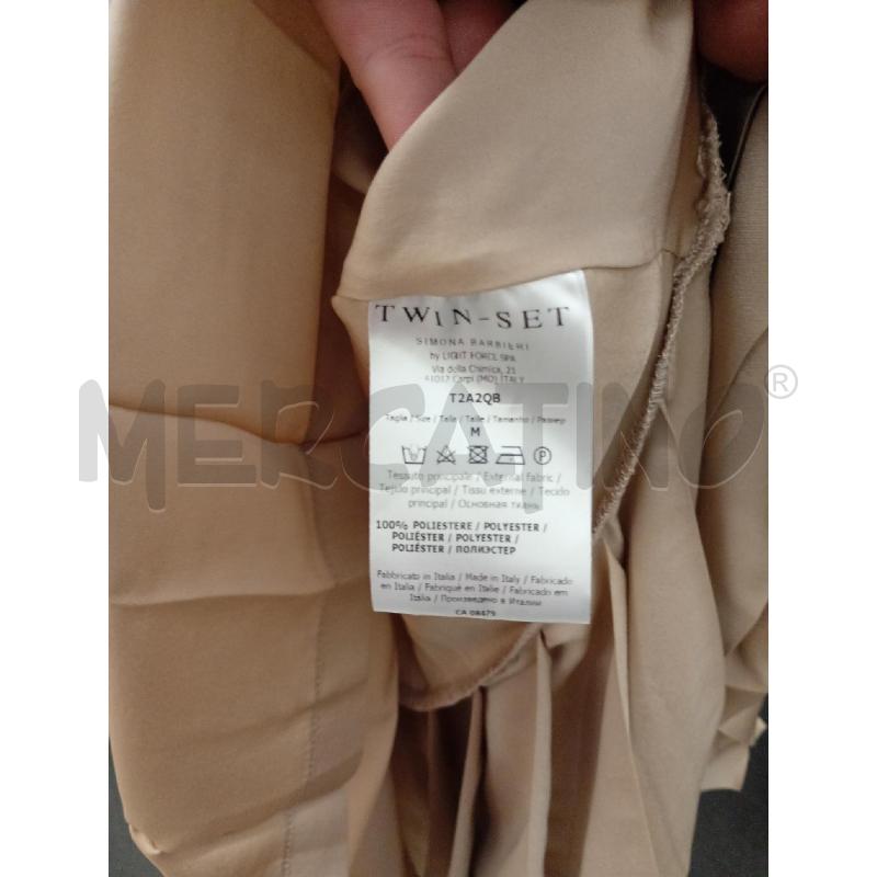 VESTITO DONNA TWIN - SET CAPPUCCINO  | Mercatino dell'Usato Burolo 3