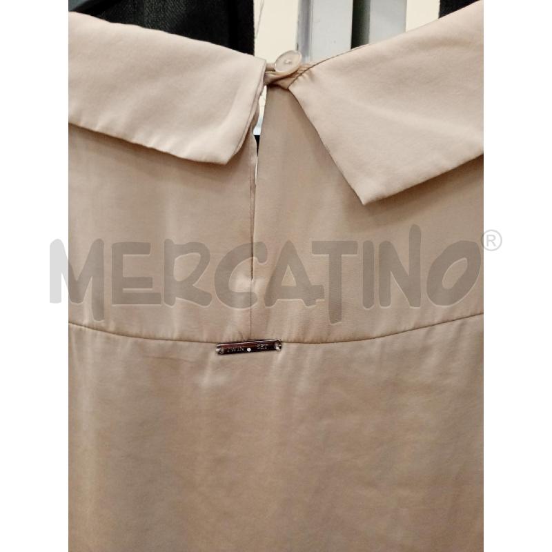 VESTITO DONNA TWIN - SET CAPPUCCINO  | Mercatino dell'Usato Burolo 5