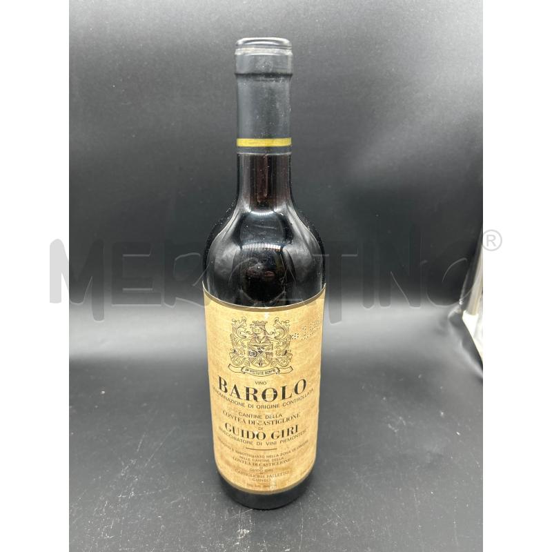 VINO DA ESPOSIZIONE BAROLO CONTEA DI CASTIGLIONE 1969 | Mercatino dell'Usato Burolo 1