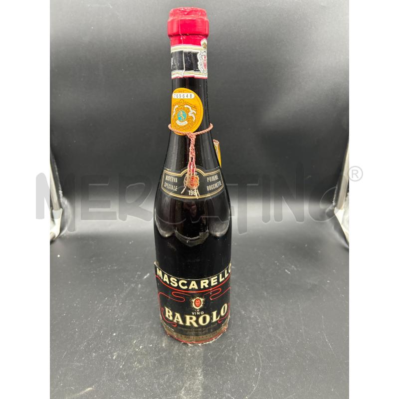 VINO DA ESPOSIZIONE BAROLO MASCARELLO 1967 | Mercatino dell'Usato Burolo 1