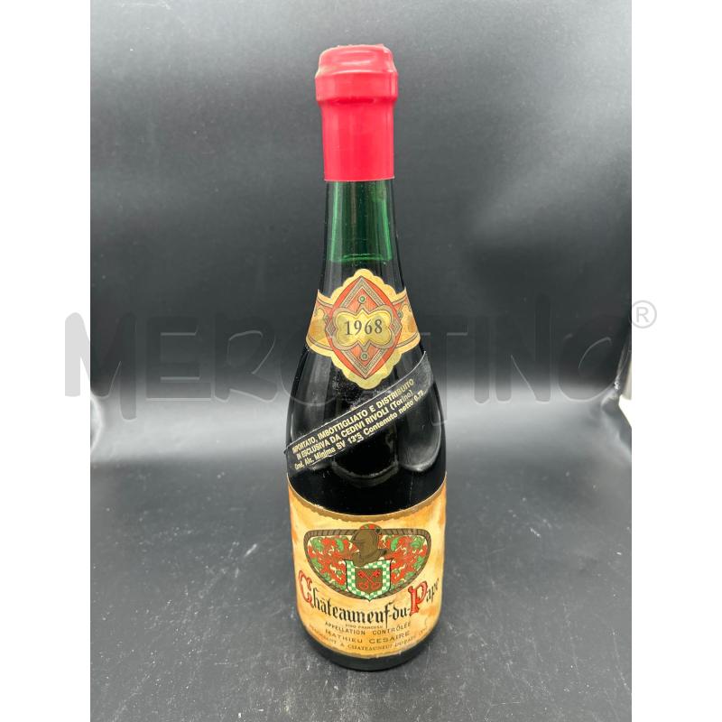 VINO DA ESPOSIZIONE CHATEAUNEUF 1968 | Mercatino dell'Usato Burolo 1