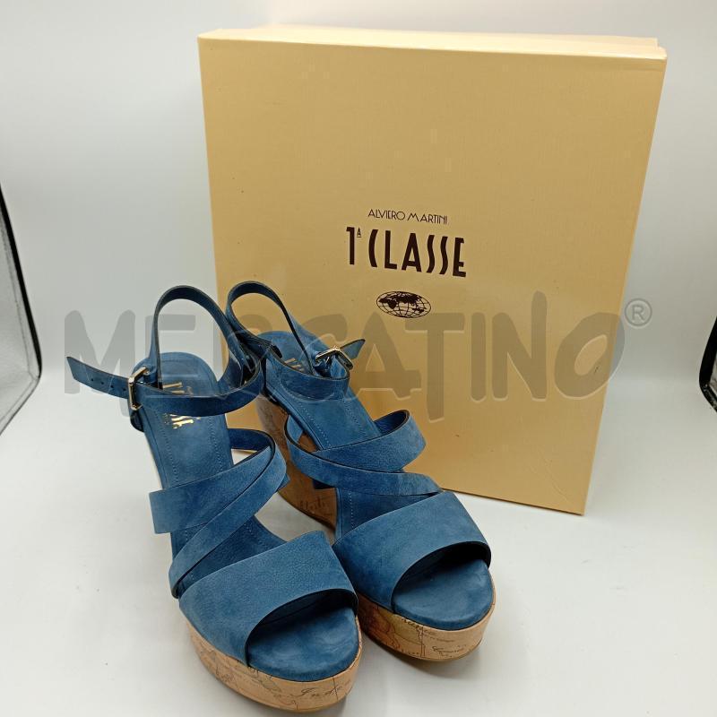 ZEPPA ALVIERO MARTINI PRIMA CLASSE AZZURRO PELLE CON SCATOLA | Mercatino dell'Usato Burolo 1