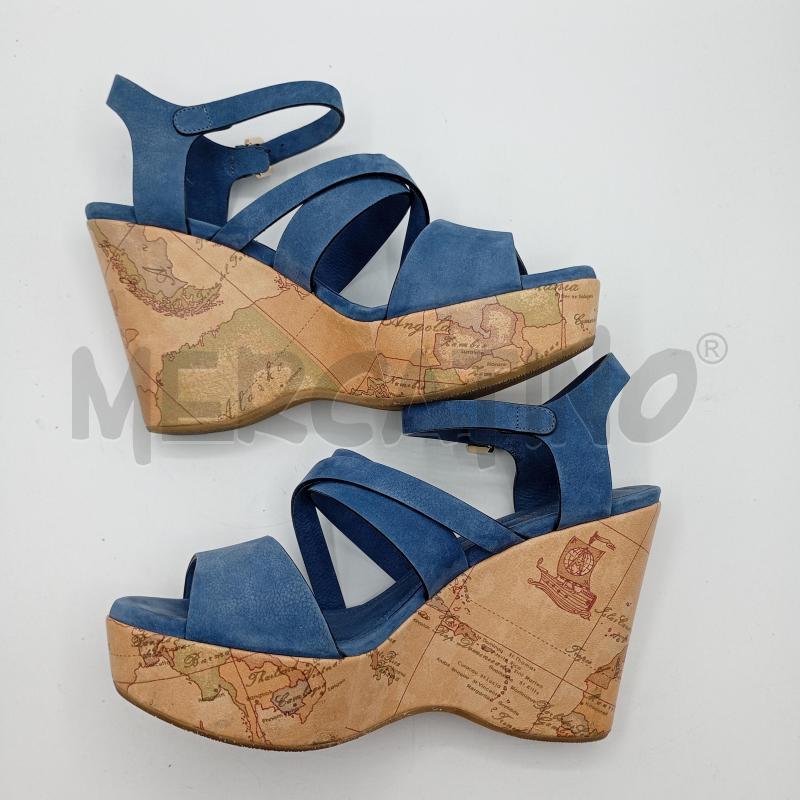 ZEPPA ALVIERO MARTINI PRIMA CLASSE AZZURRO PELLE CON SCATOLA | Mercatino dell'Usato Burolo 3
