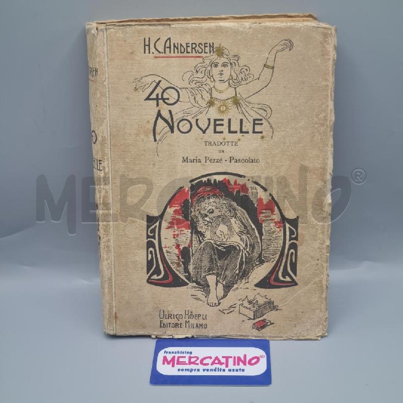 40 NOVELLE ANDERSEN HOEPLI  | Mercatino dell'Usato Torino san paolo 1