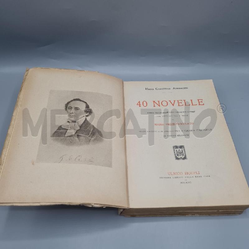 40 NOVELLE ANDERSEN HOEPLI  | Mercatino dell'Usato Torino san paolo 3