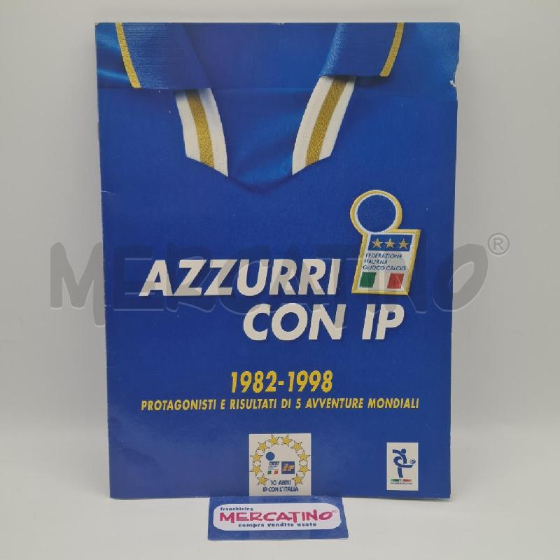 ALBUM FIGURINE AZZURRI CON IP 1982-1998 COMPLETO | Mercatino dell'Usato Torino san paolo 1